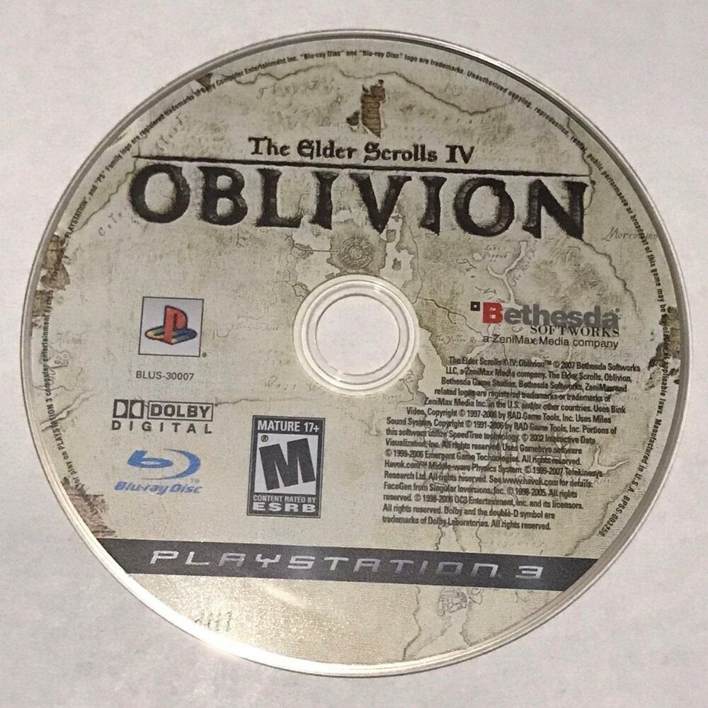 PS3 The Elder Scrolls IV: Oblivion (PlayStation 3)